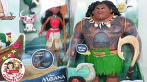 NEW MOANA Starlight Canoe & Friends Plus Swing N Sounds Maui Demigod Fishook Hasbro Figures Sets