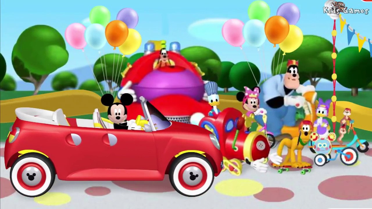 Disney Videos - Mickey Mouse Rally Raceway | Disney Junior Game For Kids - Videos for Children