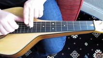 Using The Major Scale & Chords In Open D Tuning. Lap Slide Guitar Lesson