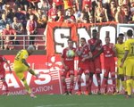Dani Alves inches from opening scoring for PSG at Dijon