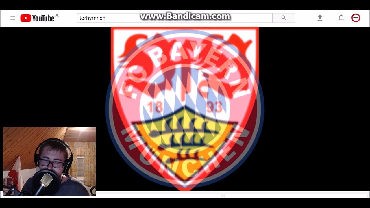 Ich reagiere auf Bundesliga Torhymnen