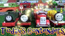 THOMAS AND FRIENDS THE GREAT RACE #23 | TRACKMASTER SAMSON Cabless Engine KIDS PLAYING TOY TRAINS