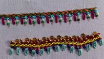 Hand embroidery designs. Hand embroidery stitches for beginners. part-8. Decorative stitches.