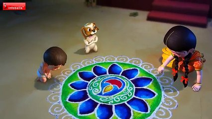 Diwali Song _ Hindi Rhymes for Children _ Infobells
