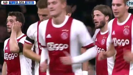 Ryan Sanusi Own Goal HD - Ajax 1 - 0 Sparta Rotterdam - 14.10.2017 (Full Replay)