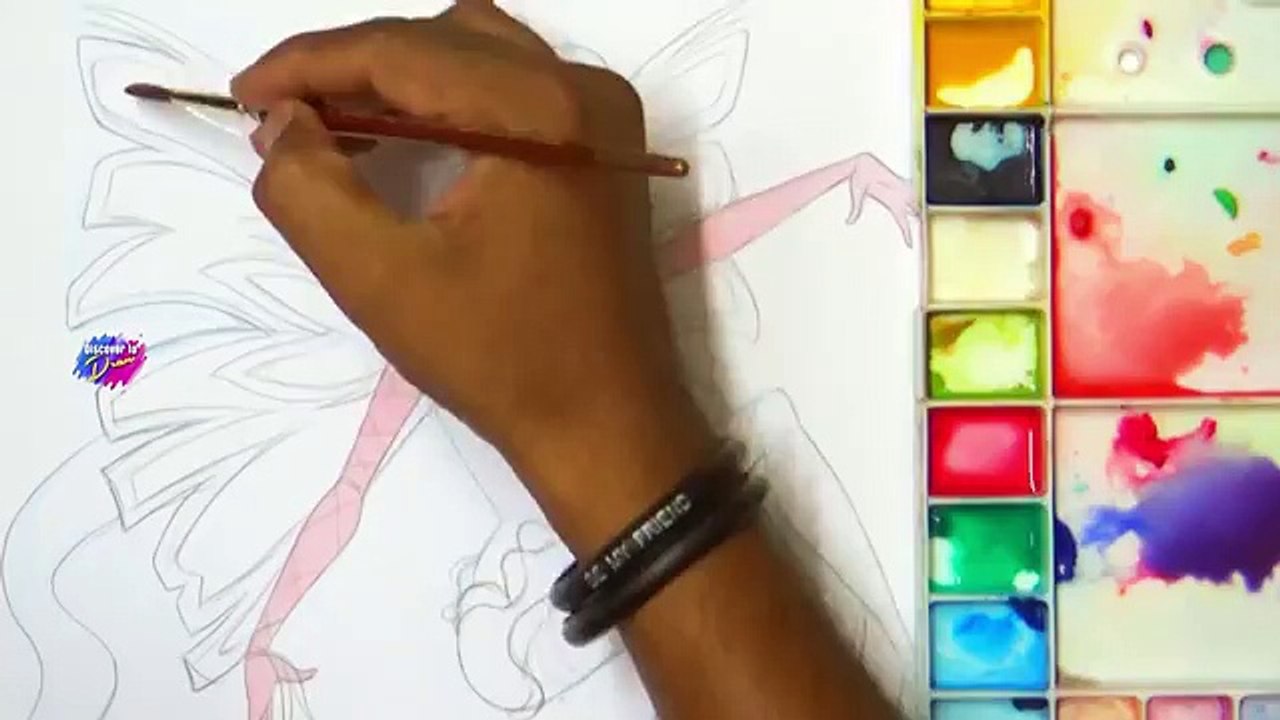 Nasıl ❤ Winx Club Musa Sirenix ❤ Hız boyama çizmek için