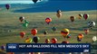 i24NEWS DESK | Hot air balloons fill New Mexico's sky | Saturday, October 14th 2017