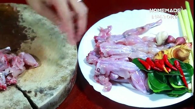 Khmer Girl Cooking Cambodian Traditional Village Food