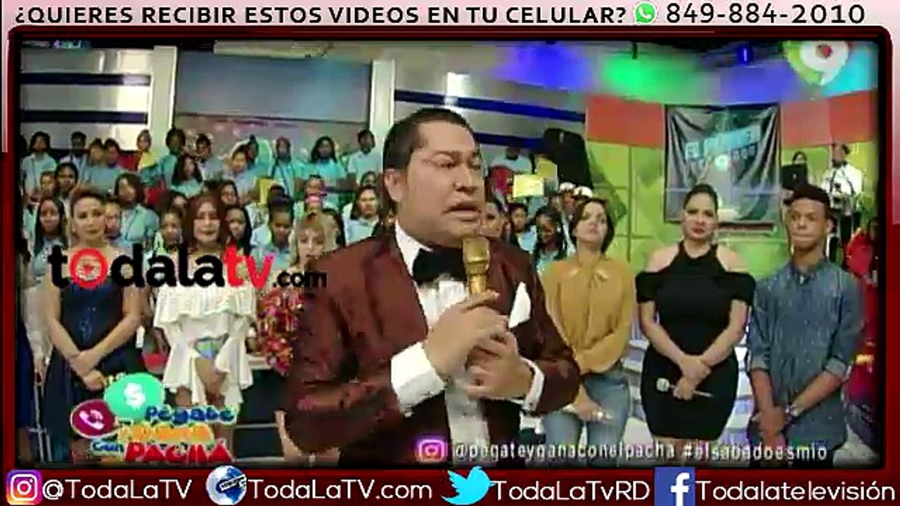 El Pachá le dice fea a una de las bailarinas-Pégate y Gana con el Pachá-Video