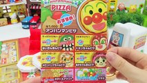 호빵맨 택배 피자 가게 호빵맨 오토바이로 배달하는 뽀로로 크롱 장난감 Anpanman motorcycle Delivery Pizza shop pororo toys play