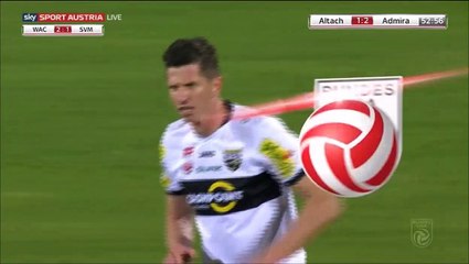 1-0 Andreas Lienhart Amazing Goal Austria  Bundesliga - 14.10.2017 SCR Altach 1-0 Admira