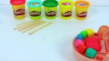 DENTISTA PLAY DOH COME PICOLÉ PLAY DOH DENTIST DOCTOR DRILL N FILL RAINBOW POPSICLE ICE CREAM