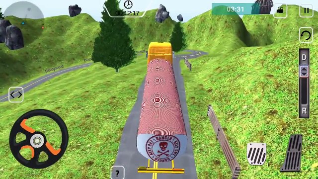Oil Tanker Fuel Hill Transport Android Gameplay HD