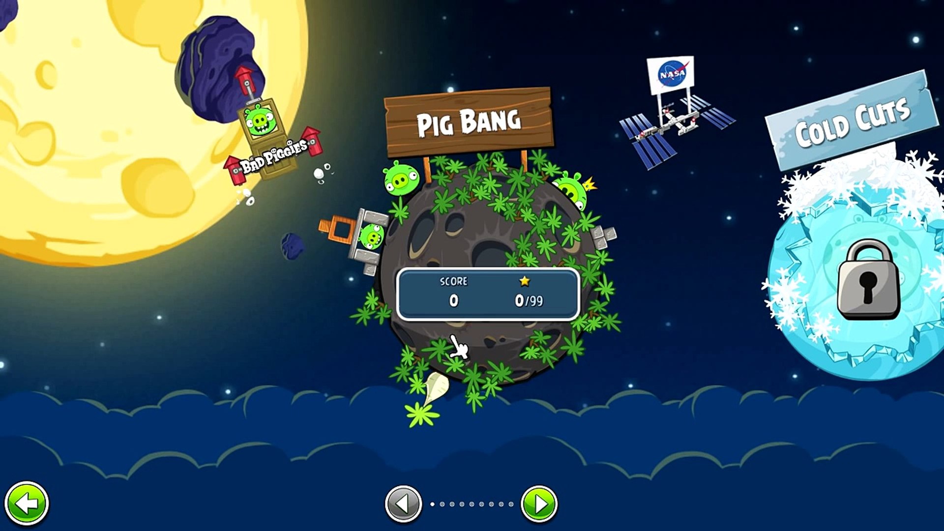 Lets Play Angry Birds Space 01 - Space. SPACE!