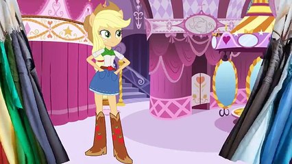 MY LITTLE PONY Applejack Dress Up - Equestria Girls Go Shopping With Me | Awesome Toys TV