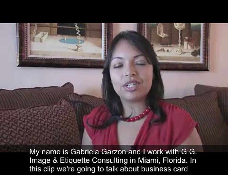 Business Etiquette for Offering Business Cards