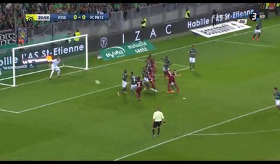 Fallou Diagne Goal HD - St Etienne 0-1 Metz - 14.10.2017