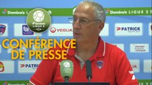 Conférence de presse Clermont Foot - Havre AC (3-0) : Pascal GASTIEN (CF63) - Oswald TANCHOT (HAC) - 2017/2018