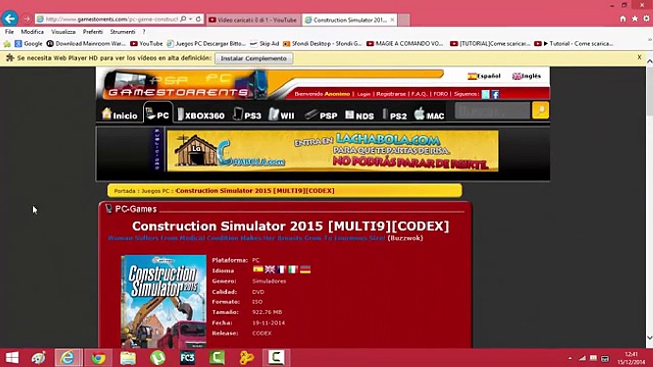 Come scaricare ed installare Construction Simulator new gratis ITA