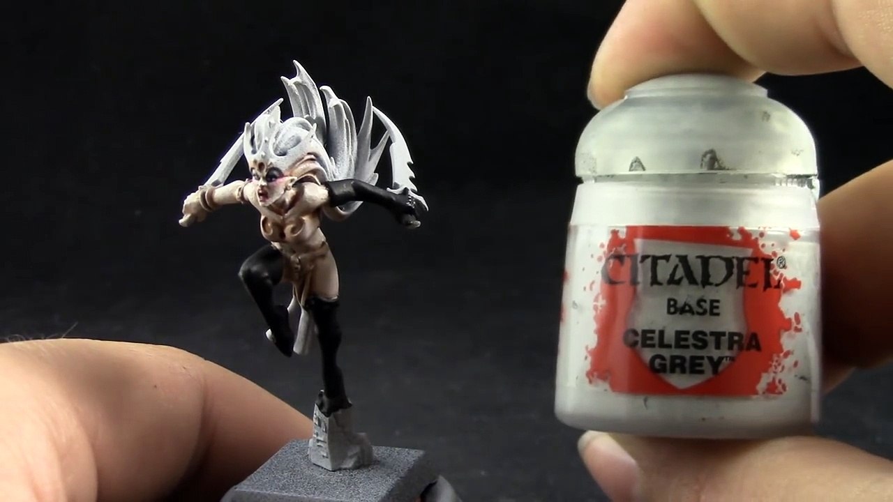 How to paint Dark Elf Witch Elves