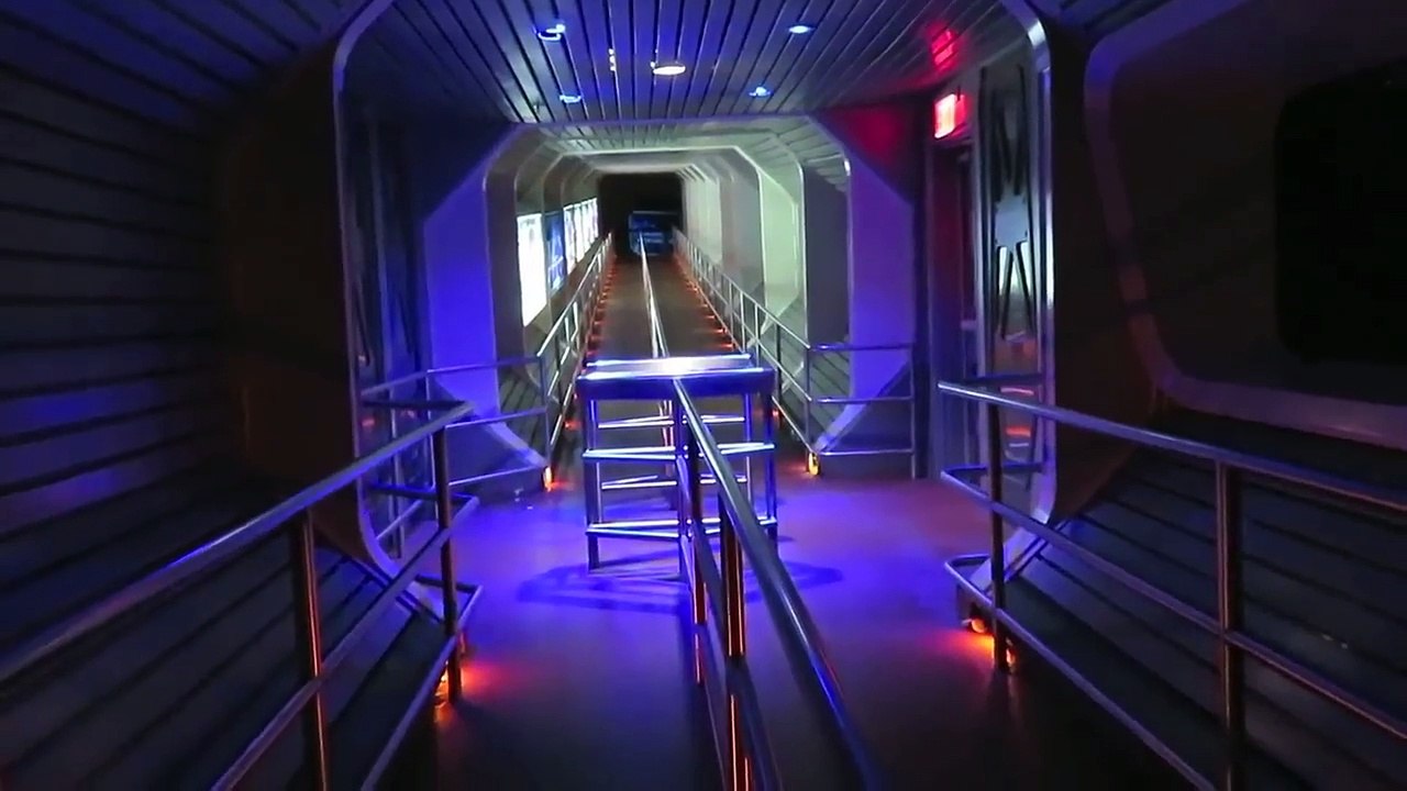 Space Mountain Lights On POV Best Quality Magic Kingdom Walt Disney World
