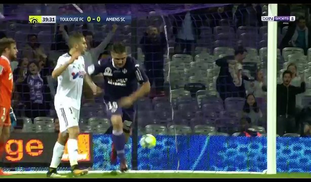Andy Delort Goal HD - Toulouse 1-0 Amiens - 14.10.2017