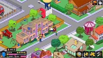 My Simpsons Tapped Out Town