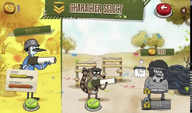 Regular Show: Paint War - Capture Underpants And Paint Em All (Cartoon Network Games)