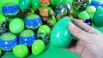 33 Easter Surprise Eggs LEGO Teenage Mutant Ninja Turtles Half-Shell Heroes Nickelodeon