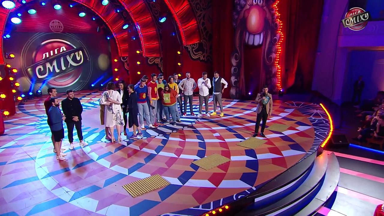 Батл импровизация - Вот эти парни VS Трио разные и ведущая  - Лига Смеха новый сезон