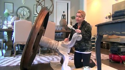 Annie Sloan Chalk Paint Tutorial-The Weathered Wood Look