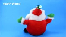 Sing & Dance Santa Claus & Frosty the Snowman Animated Christmas Spinners Plush Toys