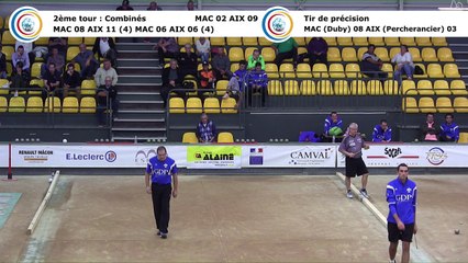 Second tour, premier tir de précision, Club Elite Masculin J2, Mâcon vs Aix-les-Bains, octobre 2017
