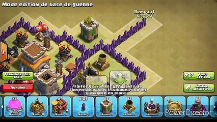 [SPEED BUILDING] Base HDV 7 GDC avec 3 anti-aériennes | Clash of clans