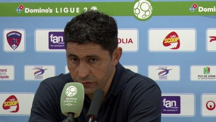 Après Clermont - HAC (3-0), réaction d'Oswald Tanchot