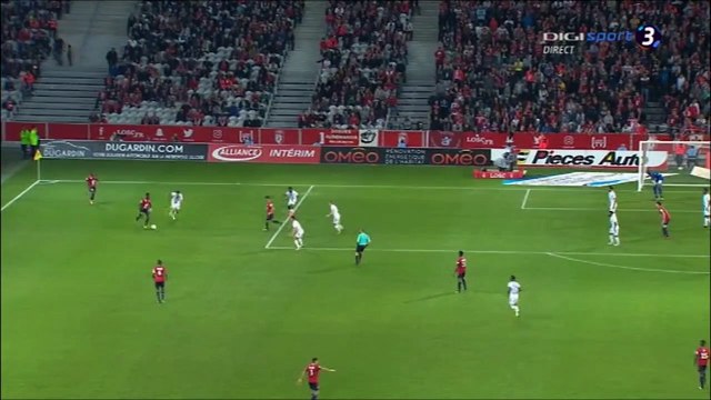 2-1 Thiago Mendes Goal France Ligue 1 - 14.10.2017 Lille OSC 2-1 Troyes AC