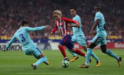 La Liga - Atlético Madrid : Petit pont de Griezmann sur Piqué validé !
