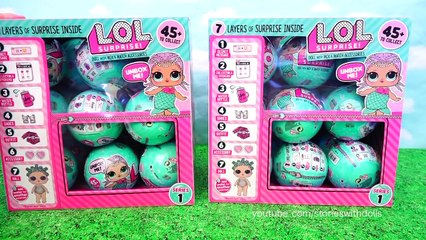 Toys for Kids LOL Surprise Dolls - The Mermaids Try to Sink the Babies Boat - Family Fun Playtime