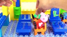 Learn Number Nick Jr. Peppa & George Pig School Construction Duplo Playset, Toy Surprises / TUYC