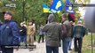 Kiev, just now.  Far-right, and neo-Nazis march to honour WWII Ukrainian Nazi Collaborators