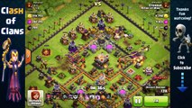 Clash of Clans - TH9 vs TH11 & TH10 - Town Hall 9 Journey to Titan League