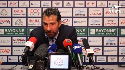 Bayonne - Biarritz : La réaction de Vincent Etcheto