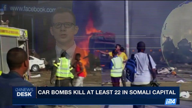 i24NEWS DESK | Car bomb kill at least 22 in Somali capital | Saturday, October 14th 2017