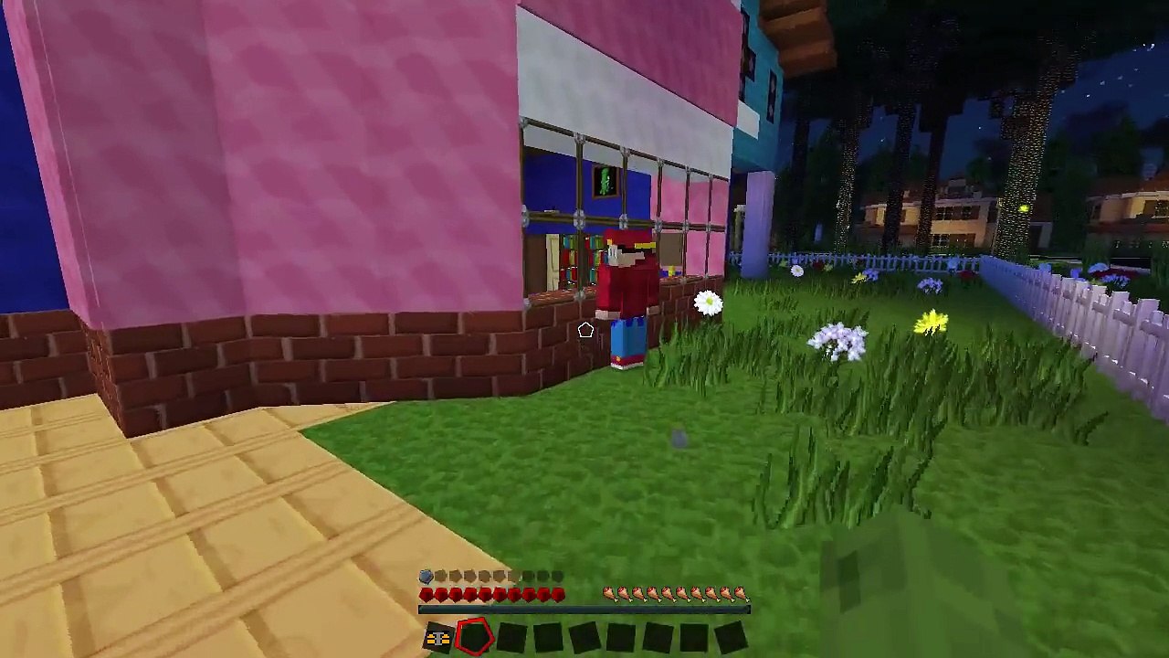 Minecraft Hello Neighbour - BENDY TRICKS THE NEIGHBOUR!