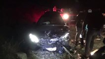 Aksaray'da İki Otomobil Çarpıştı: 1 Ölü, 3 Yaralı