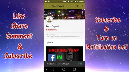 Tech Expert Channel Subscribe Intro