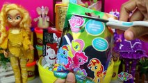 GIANT Star Darlings Surprise Eggs Play Doh - Leona Sage My Little Pony Toys Surprise! Mystery Minis!