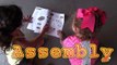 Power Wheels Frozen Anna and Elsa Mustang Ride On Kids Toy Car Unboxing w/ Supergirl & Batgirl