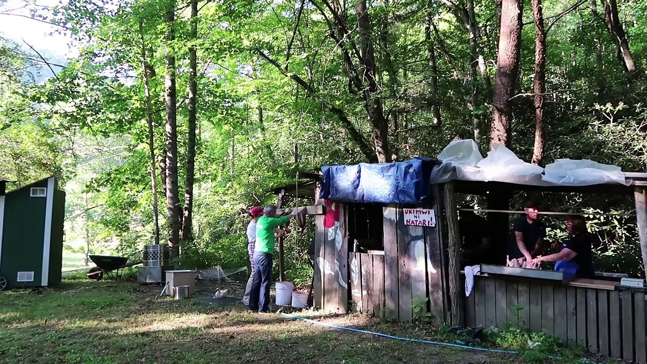 Butchering A Years Worth of Chickens (In One Morning).