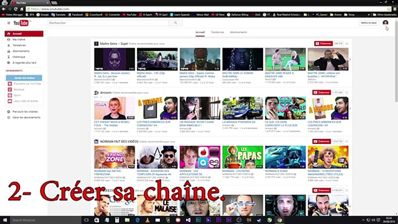 Comment Créer et Personnaliser Sa Chaîne YouTube [2017]